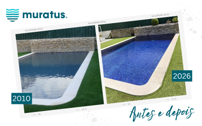 Piscina de 2010, 16 anos depois…